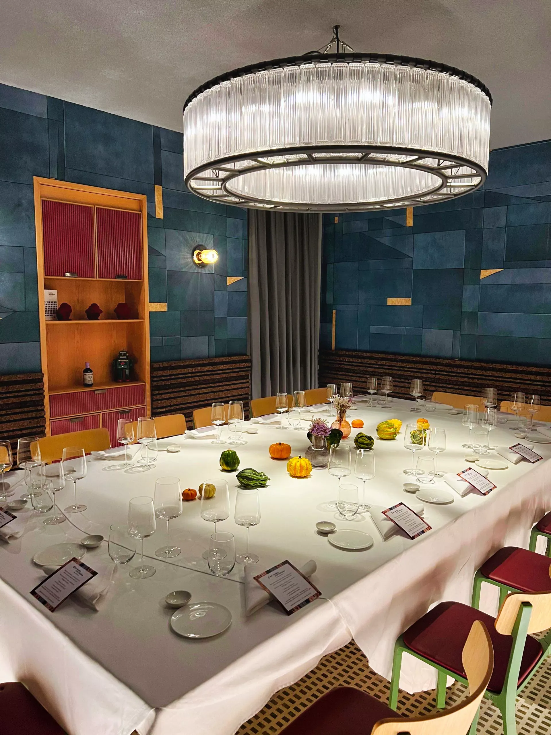 La saletta del ristorante Altrimenti